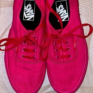 Hot Pink Vans Sneakers